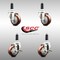 Service Caster 3 Inch 316SS Maroon Poly Swivel 1-1/8 Inch Expanding Stem Caster Brake SCC, 2PK SS316EX20S314-PPUB-MRN-2-TLB-2-118 - alternate 2